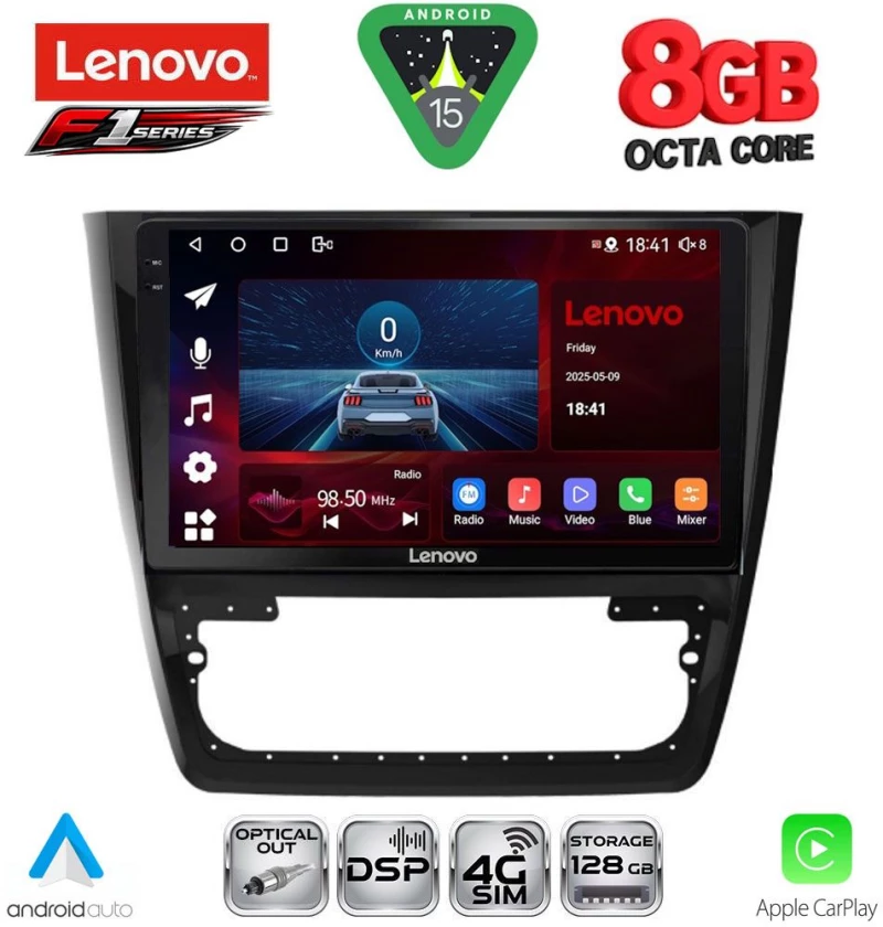 LENOVO SSR 10610_CPA (10inc) MULTIMEDIA TABLET for SKODA YETI mod. 2014-2018