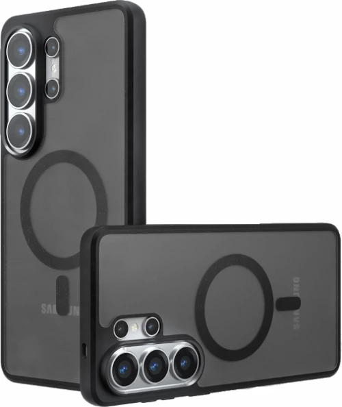 Θήκη Samsung Galaxy S26 Ultra Techsuit PureFrost Σκληρή Ημιδιάφανη με MagSafe - Frosted Black (5949419342057)