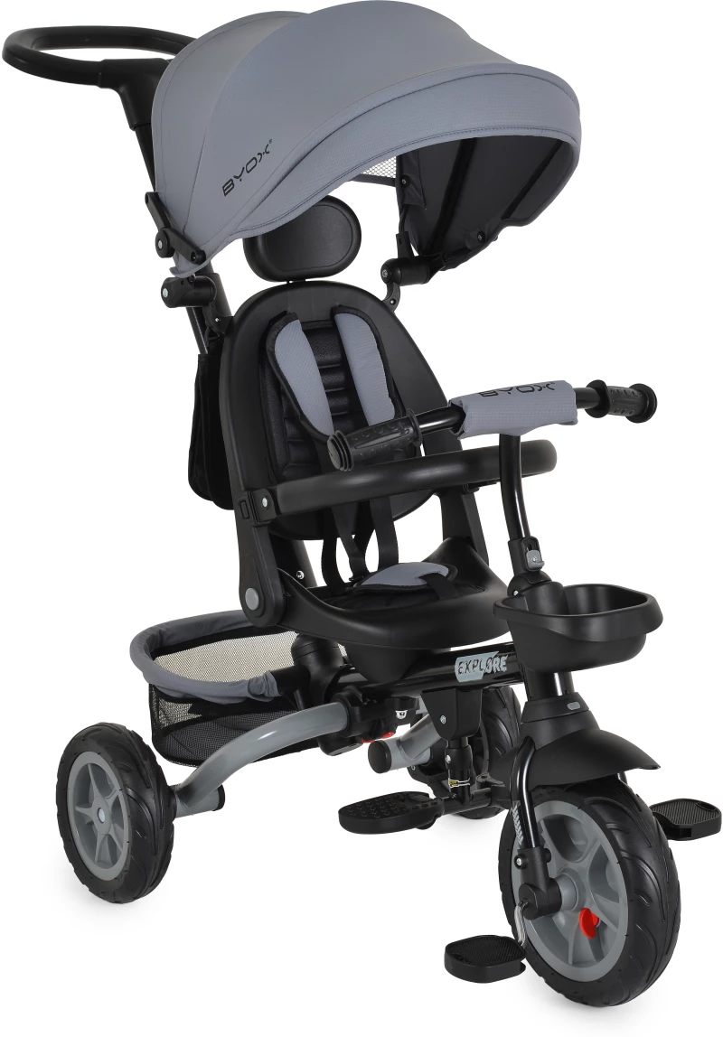 BYOX ΠΤΥΣΣΟΜΕΝΟ ΤΡΙΚΥΚΛΟ ΠΟΔΗΛΑΤΑΚΙ EXPLORE DARK GREY 3800146232016