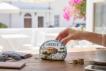Πορτοφόλι Souvenir μπρελόκ mini - PVC - Greece - 10*8*3cm - 871778