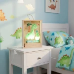 Mint "Dino Roar" Πασχαλινή Αρωματική Λαμπάδα με Φωτιζόμενο Κάδρο LED