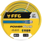 Λάστιχο Ποτίσματος Power Plus 1/2" 50m Κίτρινο-Μπλε FFG 11314