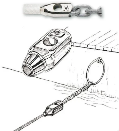 Ένωση Αλυσίδας Inox - 6mm