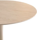 KNOT ΤΡΑΠΕΖΙ ΡΟΤΟΝΤΑ OAK 90x90x75cm