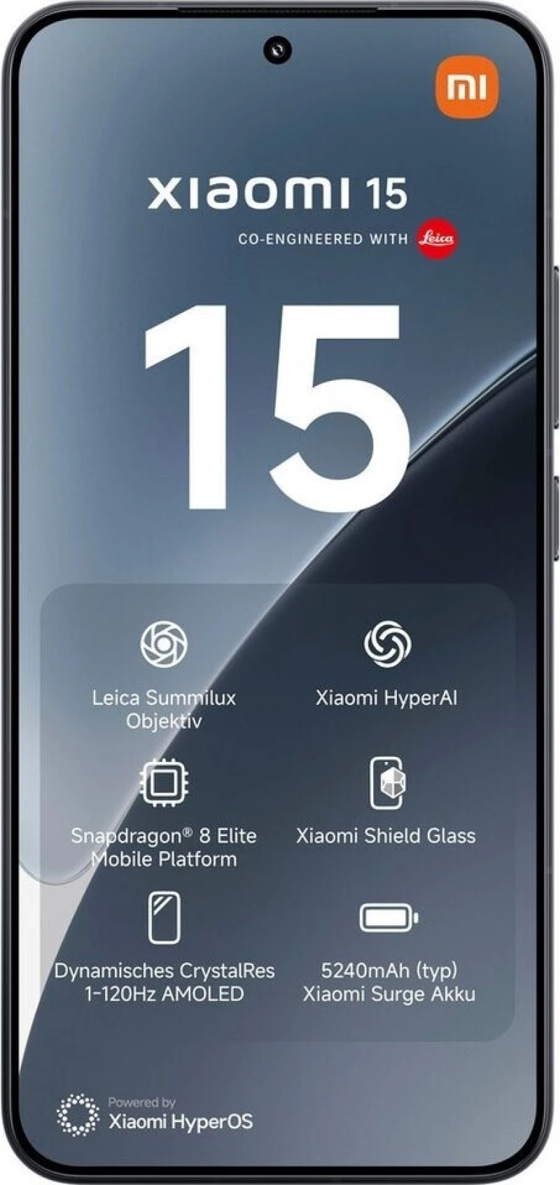 Xiaomi 15 5G (12GB/256GB) Black