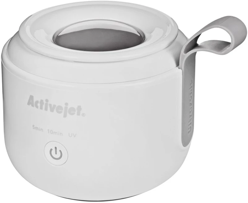 Activejet USB rechargeable UV ultrasonic cleaner AUC-198 white