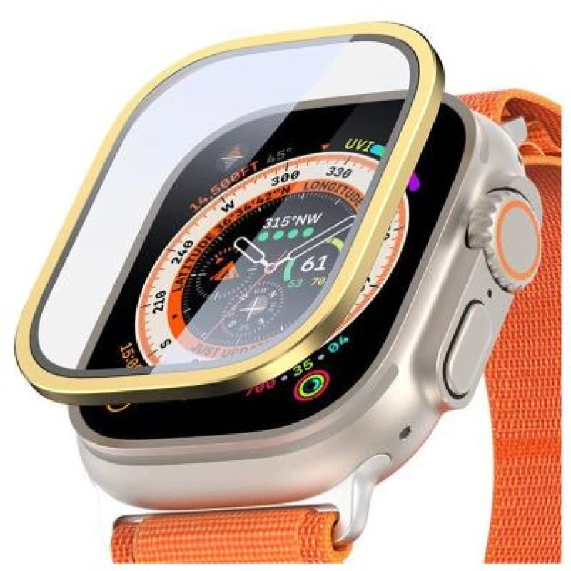 Tempered Glass Dux Ducis Apple Watch Ultra/ Ultra 2/ Ultra 3 49mm Χρυσό (1 τεμ.)