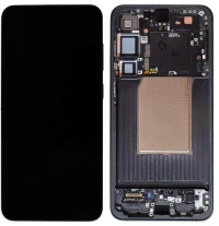 Οθόνη με Touch Screen & Μπροστινή Πρόσοψη Samsung S936B Galaxy S25 Plus 5G Μαύρο (Original)