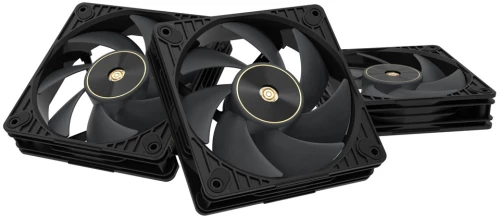ASUS ProArt PF120 Fan PWM Black 3in1 Computer case 12 cm 3 pc(s)