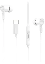 XO 249-0079 XO-EP81 In-ear Handsfree Ακουστικά με Βύσμα USB-C Λευκό