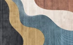 Heinner HR-PRINT200-FLW Αντιολισθητικό Χαλί Ορθογώνιο , FLOW , 200x300