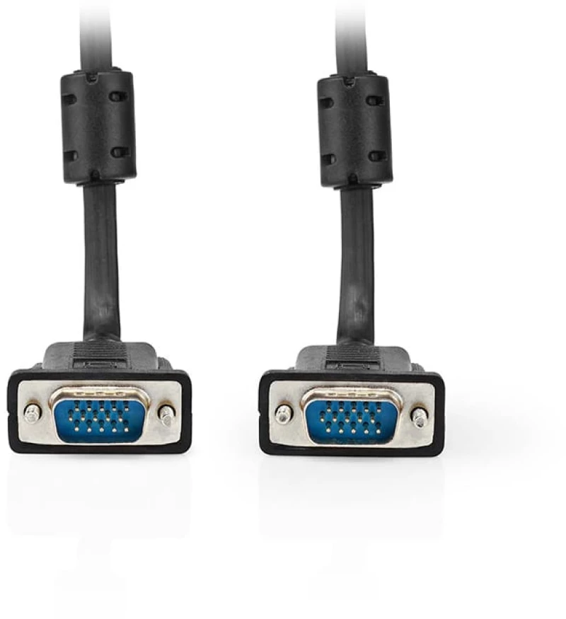 Nedis 233-2685 Cable VGA male - VGA male Μαύρο 2m