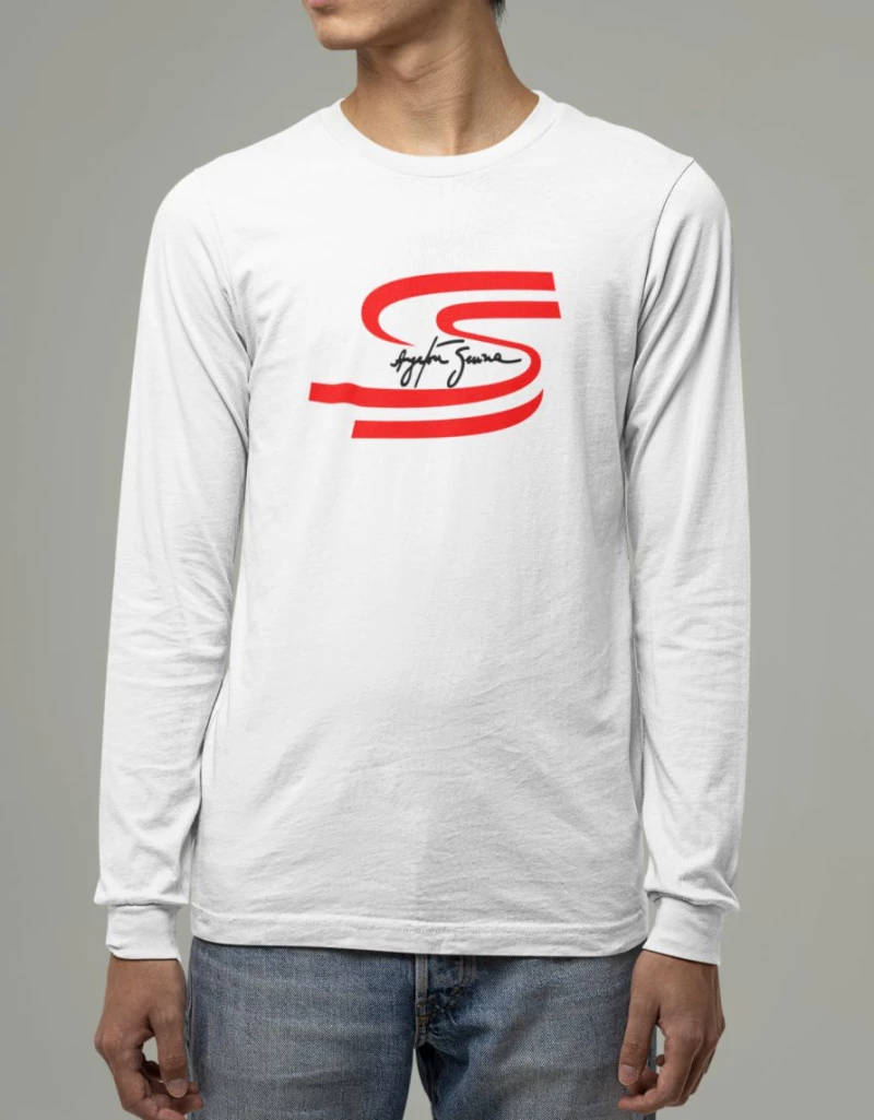 Senna Μακρυμάνικο T-Shirt - WHITE
