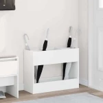 Σχέδιο & βάση αποθήκευσης με αποθήκευση Λευκό 65 x 24 x 50 εκ Λευκό 899423