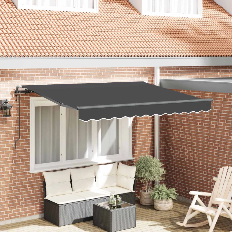 Σκηνίτσα Αναδιπλούμενη Ανθρακί 250 x 200 cm ύφασμα Ανθρακί 3329372