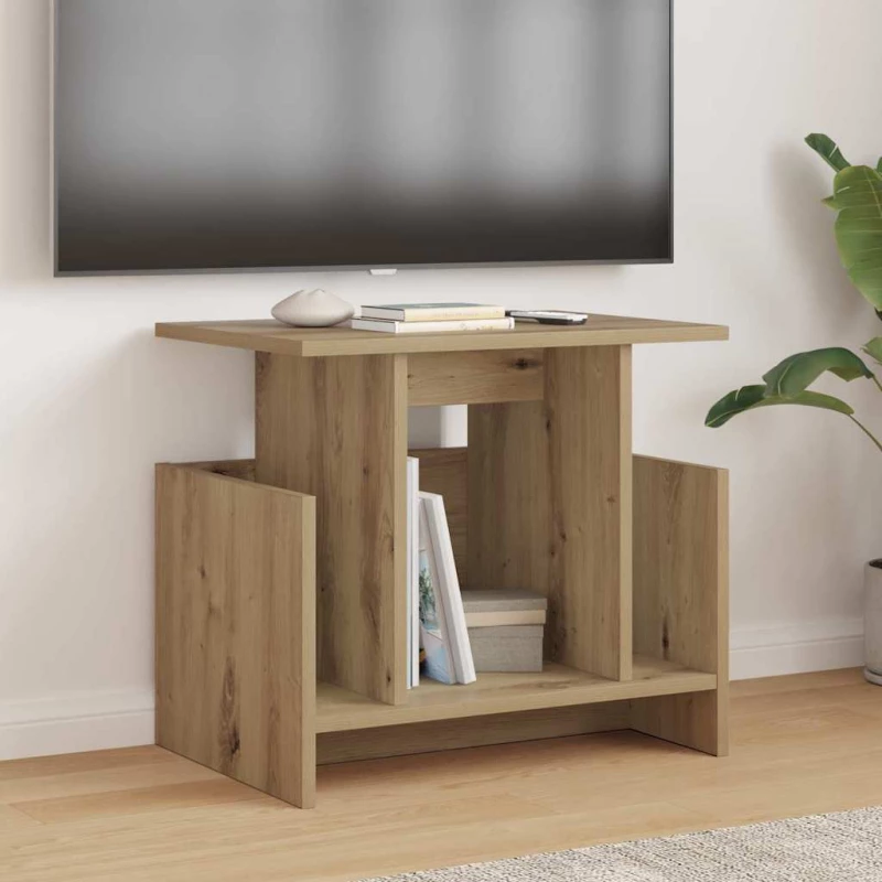 Βάση TV Artisan Oak 50 x 35 x 45 cm Επεξεργασμένο ξύλο Καφέ 891014