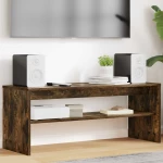 Ντουλάπι TV Καπνιστό Δρύς 100 x 35 x 40 εκ Επεξεργασμένο ξύλο Καφέ 8000312