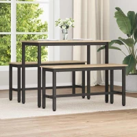 Καθιστικό Σαλονιού 2 pcs Δρύς Sonoma 100 x 32,5 x 48,5 εκ. Καφέ 873753