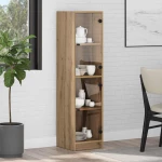 Highboard Artisan Oak 35 x 37 x 142 εκ Επεξεργασμένο ξύλο Καφέ 882902