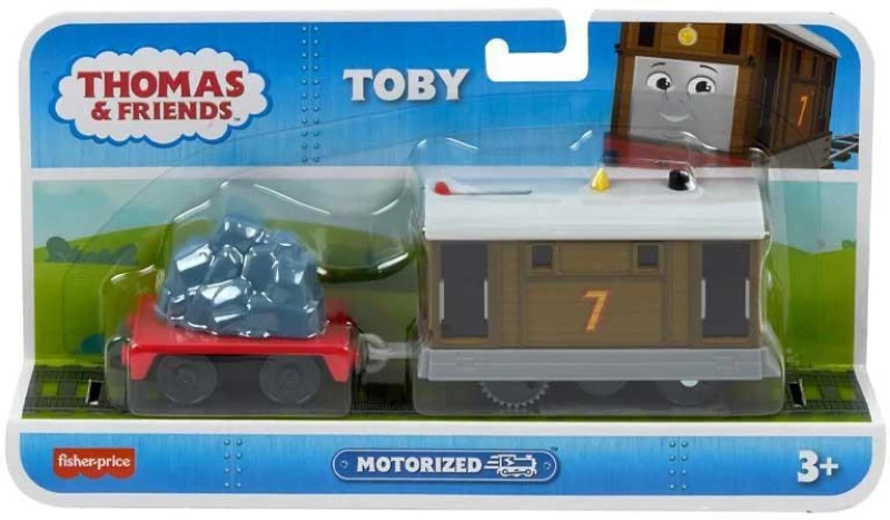THOMAS AND FRIENDS MHXAMOKINHTΟ ΤΡΕΝΟ TOBY- HFX96 HTN30