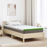 Στρώματα Λευκό και Πράσινο 100 x 200 cm Λευκό 4106147