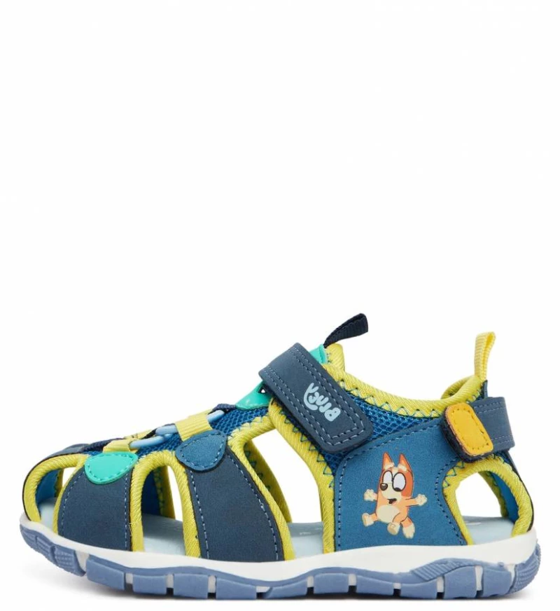 GARVALIN SANDALIA BLUEY TREKKING 262858-A008 BLUE/YELLOW
