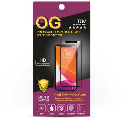 OG Tempered Glass for Xiaomi Redmi Note 11 4G / Note 11S Black