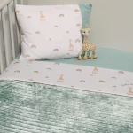Κουβερτοπάπλωμα Λίκνου 75x95cm Design 503 - SOPHIE LA GIRAFE