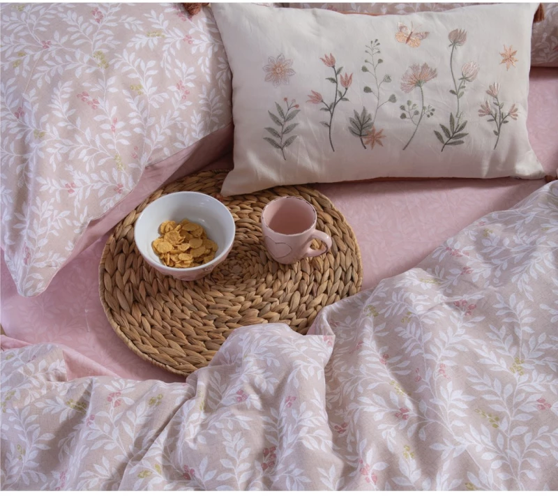 Σετ Σεντόνια Μονά 3 Τεμαχίων Nef-Nef Cylia Beige 170x270