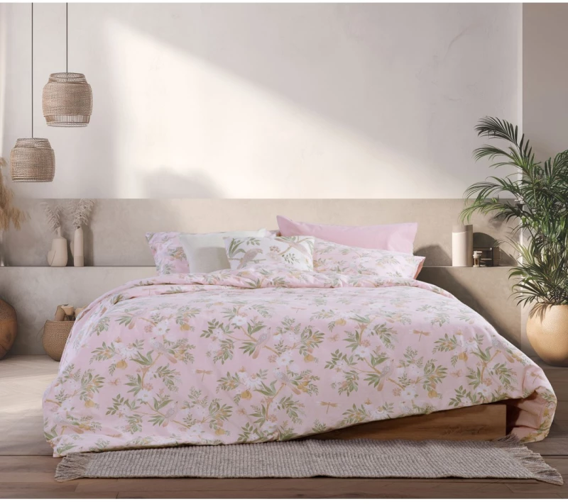 Σετ Σεντόνια Διπλά 4 Τεμαχίων Nef-Nef Dreamel Pink 200x270