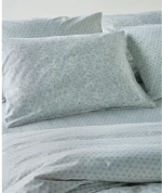 Σετ Σεντόνια Υπέρδιπλα 4 Τεμαχίων Kentia Evanthia 2 Mint Green- White 240x270