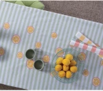 Τραπεζομάντηλο Αλέκιαστο Nef-Nef Lemonade Mint 140x180