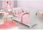 Σετ Σεντόνια Κούνιας Guy Laroche Bebe Amore Pink 115x170