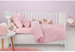 Σετ Σεντόνια Κούνιας Guy Laroche Bebe Amore Pink 115x170