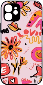 pink flower love - Realme C75
