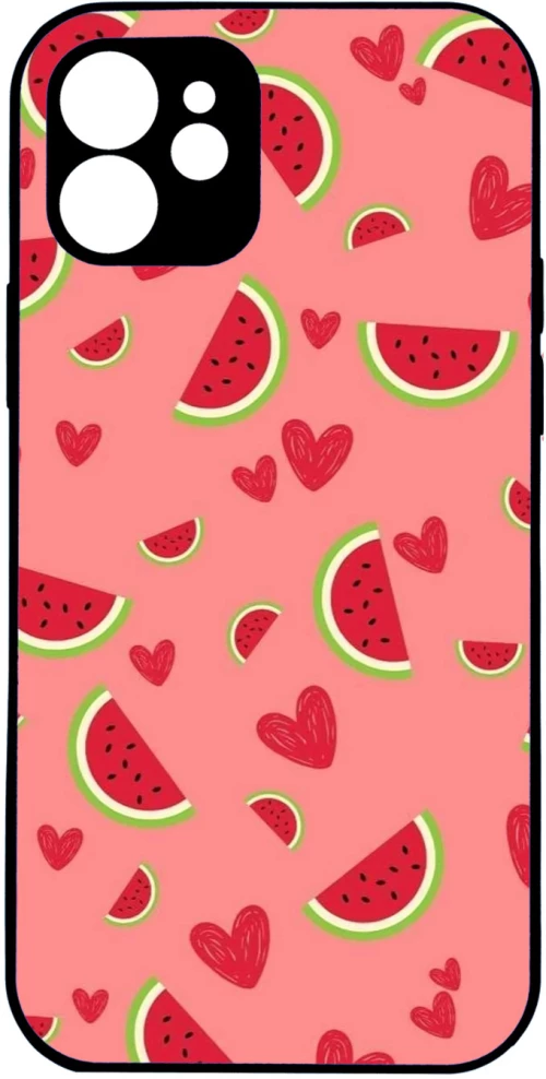 Watermelon and Hearts - iPhone 16e