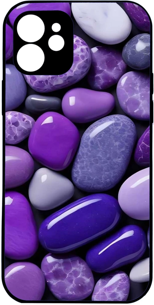 Purple Pebbles - iPhone 16