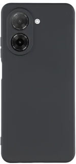 Θήκη TPU Σιλικόνης με Υφασμάτινη Επένδυση για Xiaomi Redmi A5 - Μαύρο