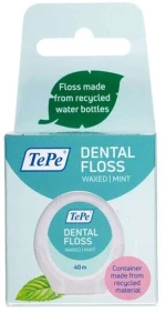 TEPE Οδοντικό Νήμα Waxed Mint 40m Κηρωμένο