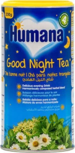 HUMANA Good Night Τσάι Για Ήσυχο Ύπνο 4+ Μηνών 200gr