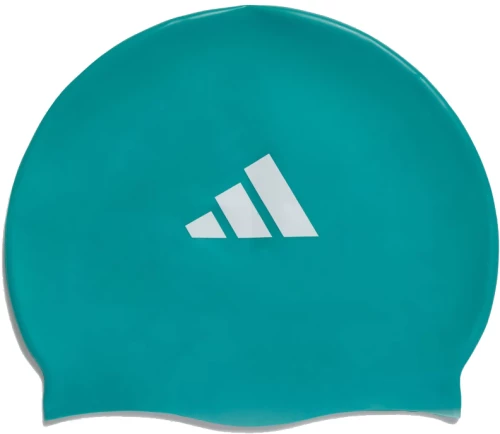 ADIDAS ADIDAS 3 STRIPES SWIM CAP KIDS GREEN JX3869