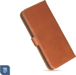 Θήκη Samsung Galaxy Z Fold7 Rosso Deluxe Δερμάτινη Πορτοφόλι - Brown (8719246482250)