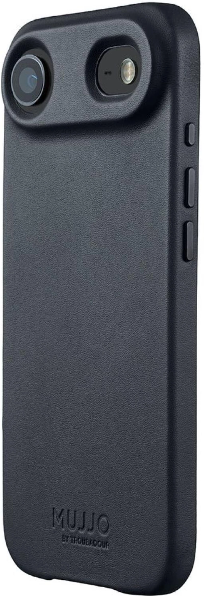 Θήκη iPhone Air MUJJO by Troubadour Full Leather Case Δερμάτινη με MagSafe - Basalt (‎MUJJO-CL-065-BS)