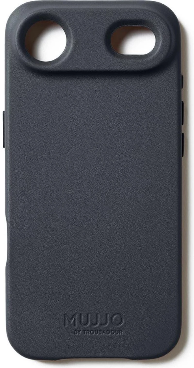 Θήκη iPhone Air MUJJO by Troubadour Full Leather Case Δερμάτινη με MagSafe - Basalt (‎MUJJO-CL-065-BS)