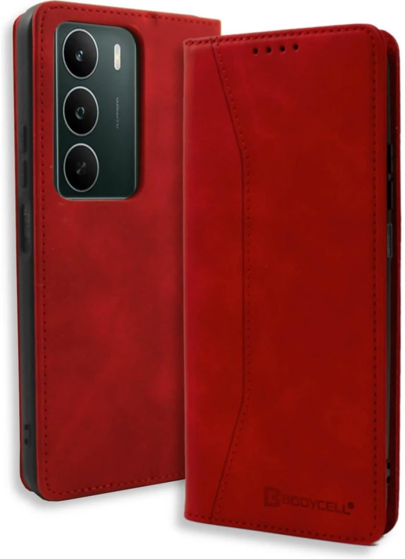 Θήκη Realme C71 Bodycell Book Case Πορτοφόλι - Red (5206015085475)