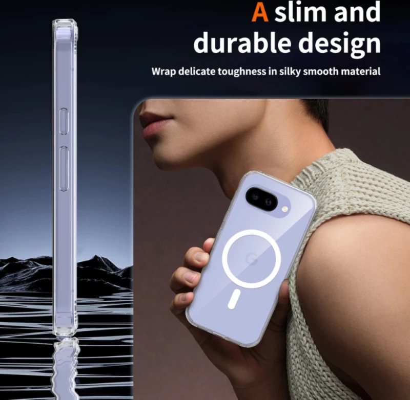 Θήκη Google Pixel 10a Tech-Protect FlexAir Hybrid Σκληρή Διάφανη με MagSafe - Clear (5906302392810)