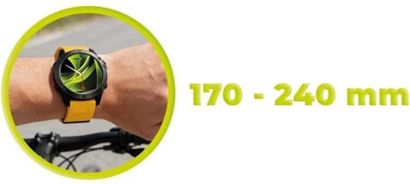 Λουράκι Garmin Watch 22mm Mobile Origin Easy Strap ES1 Quick Fit Σιλικόνης - Yellow (MO-ES22-YLW)