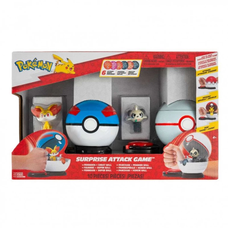 POKEMON ΠΑΙΧΝΙΔΙ ΜΑΧΗΣ 2τεμ. W5 - FENNEKEN & PANCHAM (#JW002474-W5)
