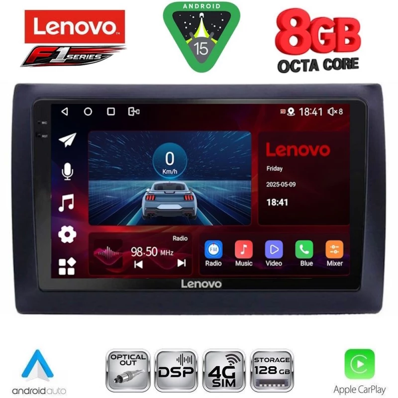 LENOVO SSR 10145_CPA (9inc) MULTIMEDIA TABLET for FIAT STILO mod. 2001-2007