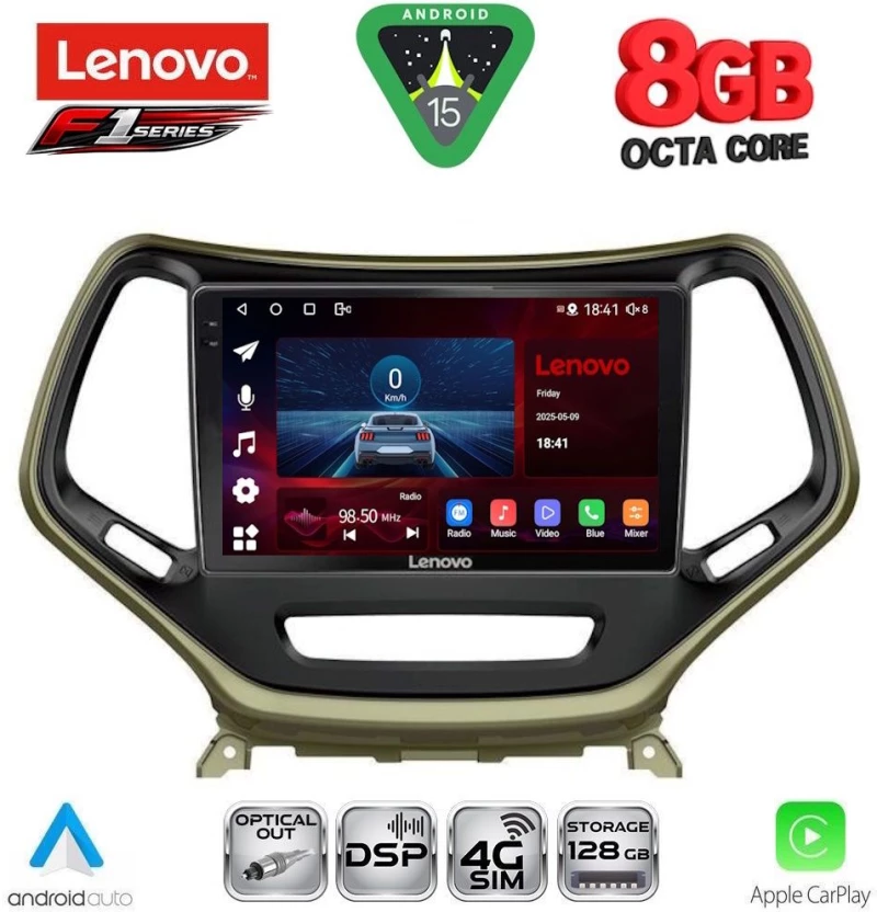LENOVO SSR 10273_CPA (10inc) MULTIMEDIA TABLET for JEEP mod. 2014-2026